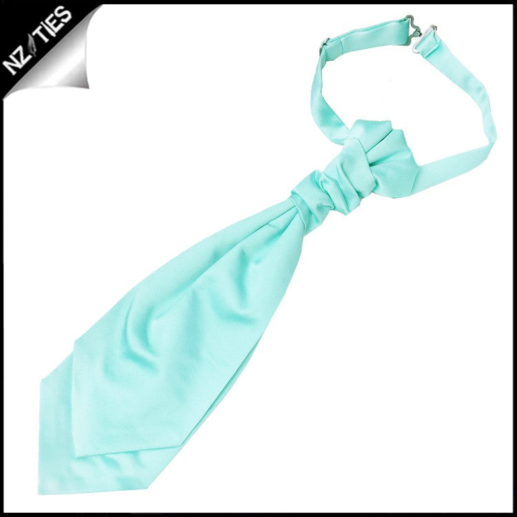 Mens Mint Green Cravat Necktie