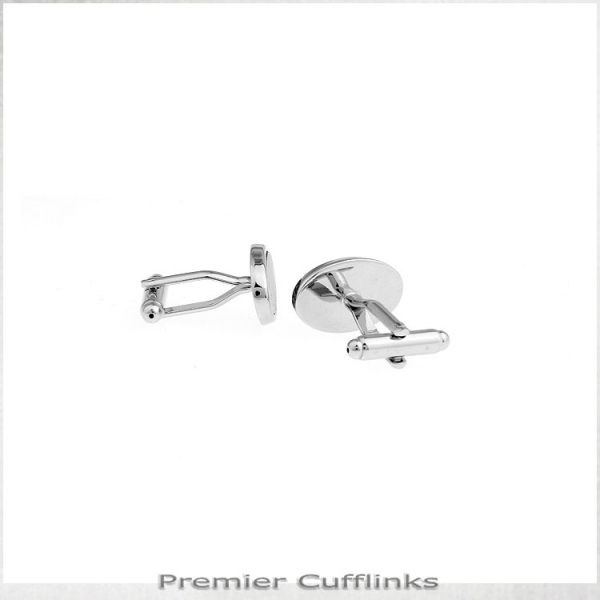 OVAL PAUA CUFFLINKS