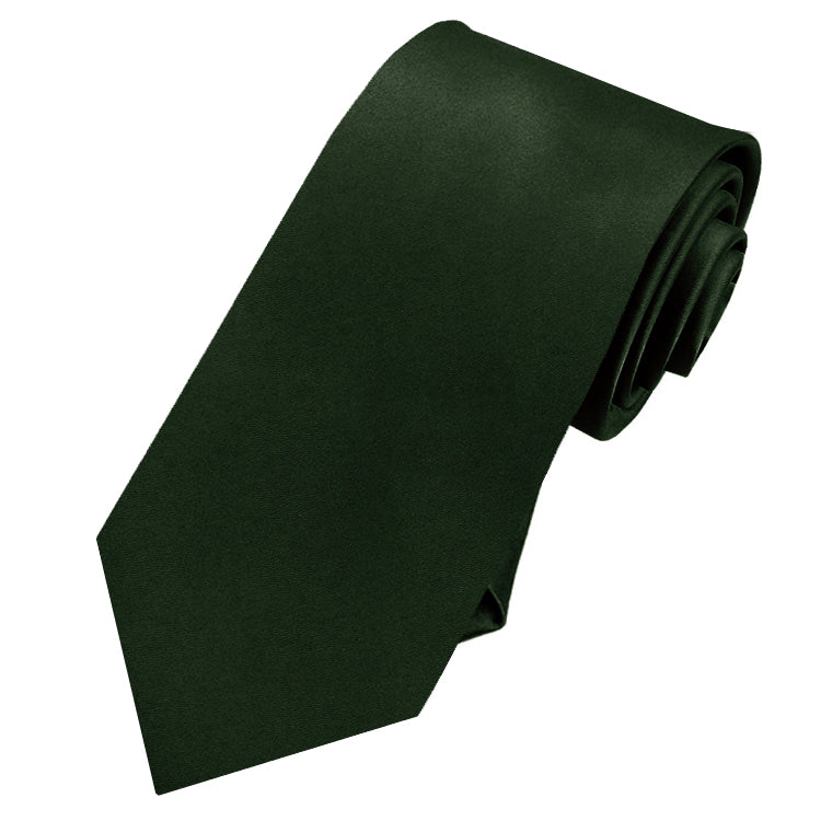 Army Green Slim Tie