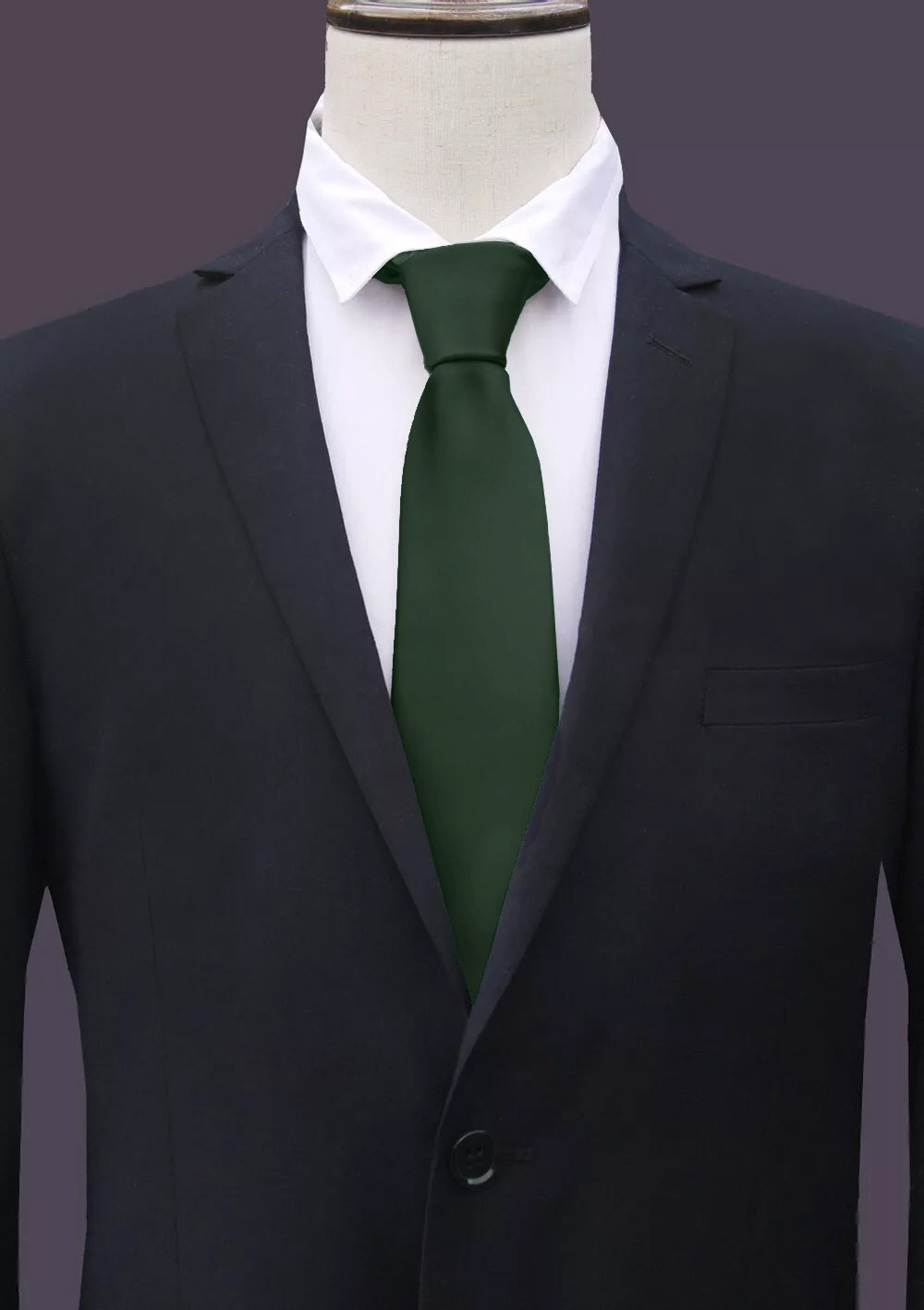Men's Army Green Tie