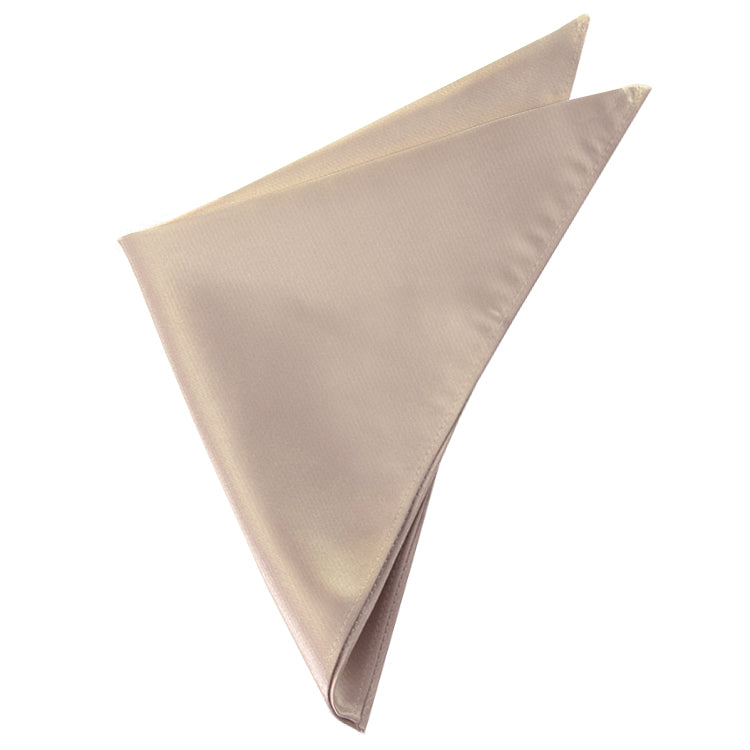 Mens Beige Tan Mocha Pocket Square