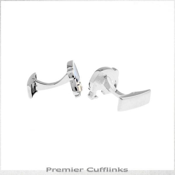 BLUE KIWI CUFFLINKS