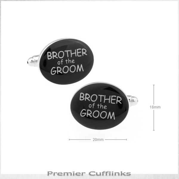 BROTHER OF THE GROOM CUFFLINKS