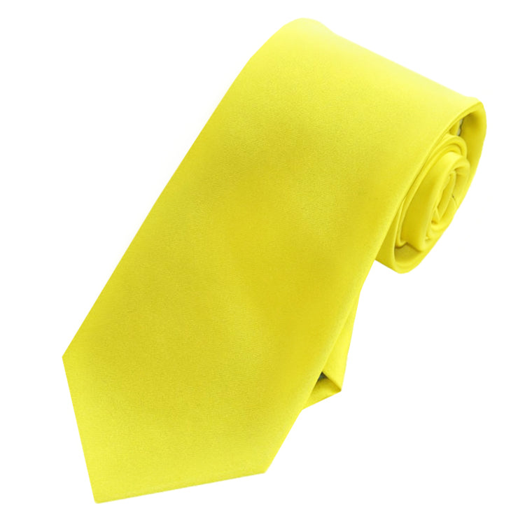 Daffodil Yellow Slim Tie
