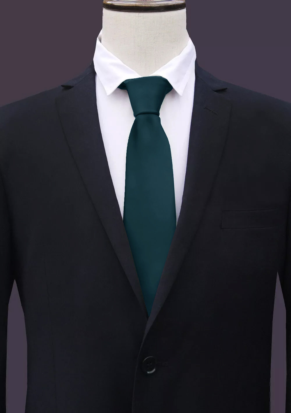 Men's Classic Teal Green Tie