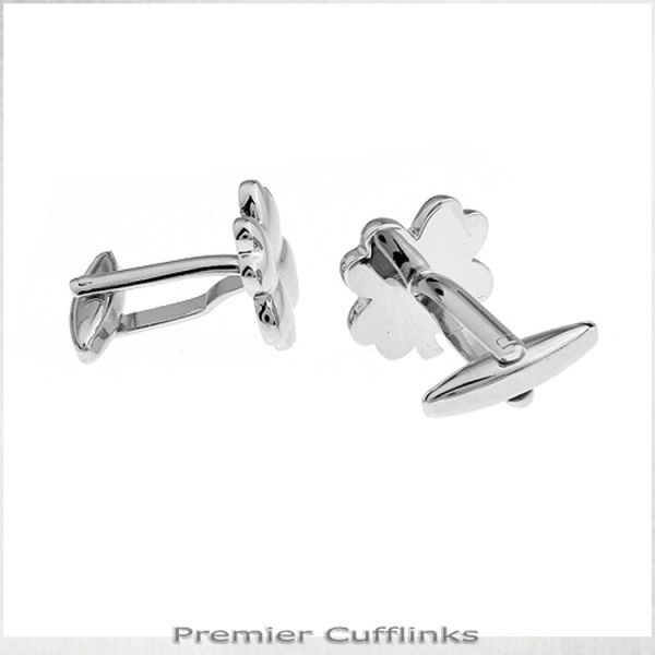 FOUR LEAF CLOVER CUFFLINKS