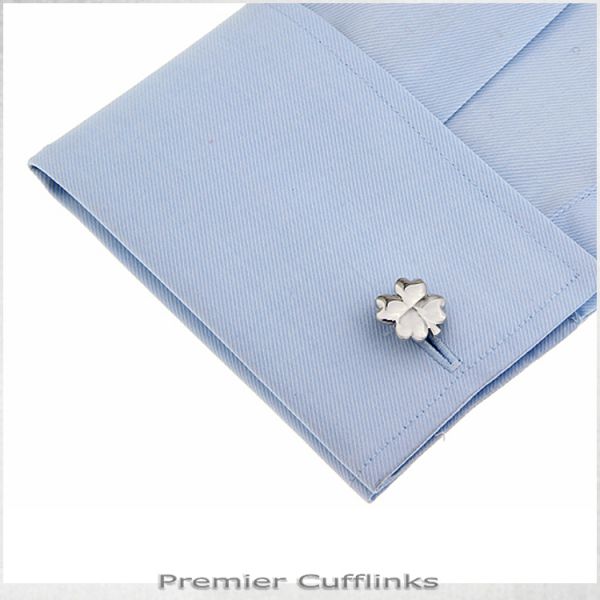 FOUR LEAF CLOVER CUFFLINKS