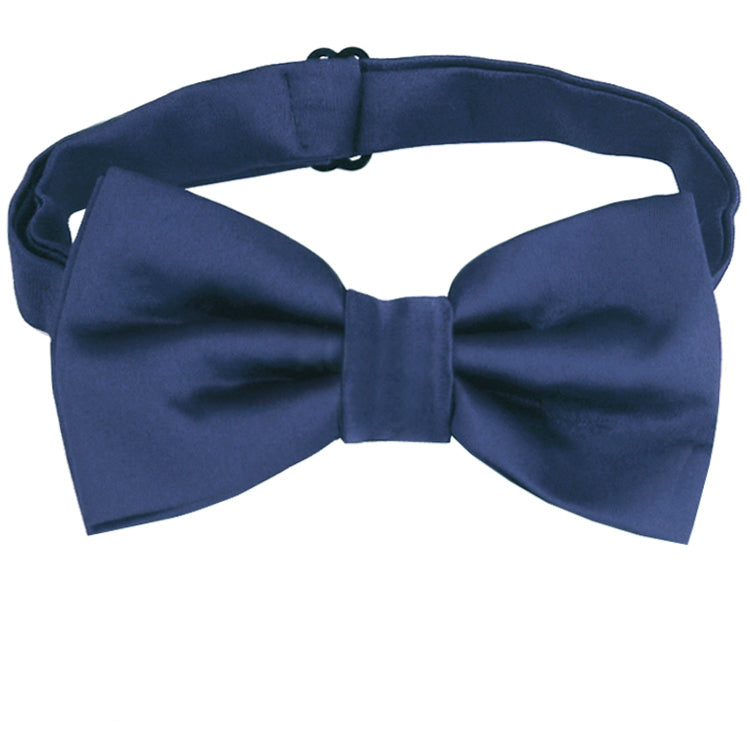 Gunmetal Blue Bow Tie