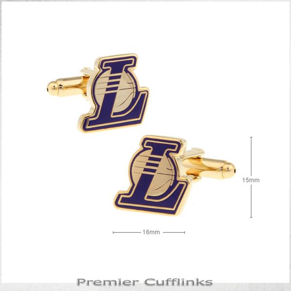 LA LAKERS CUFFLINKS