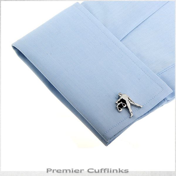 LIBRA STAR SIGN CUFFLINKS