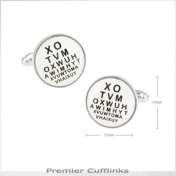 Optometrist Cufflinks