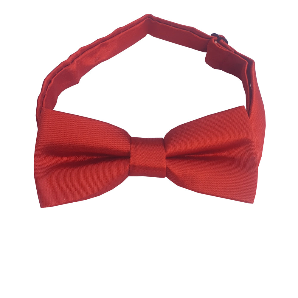 Rust Dark Terracotta Boys Bow Tie