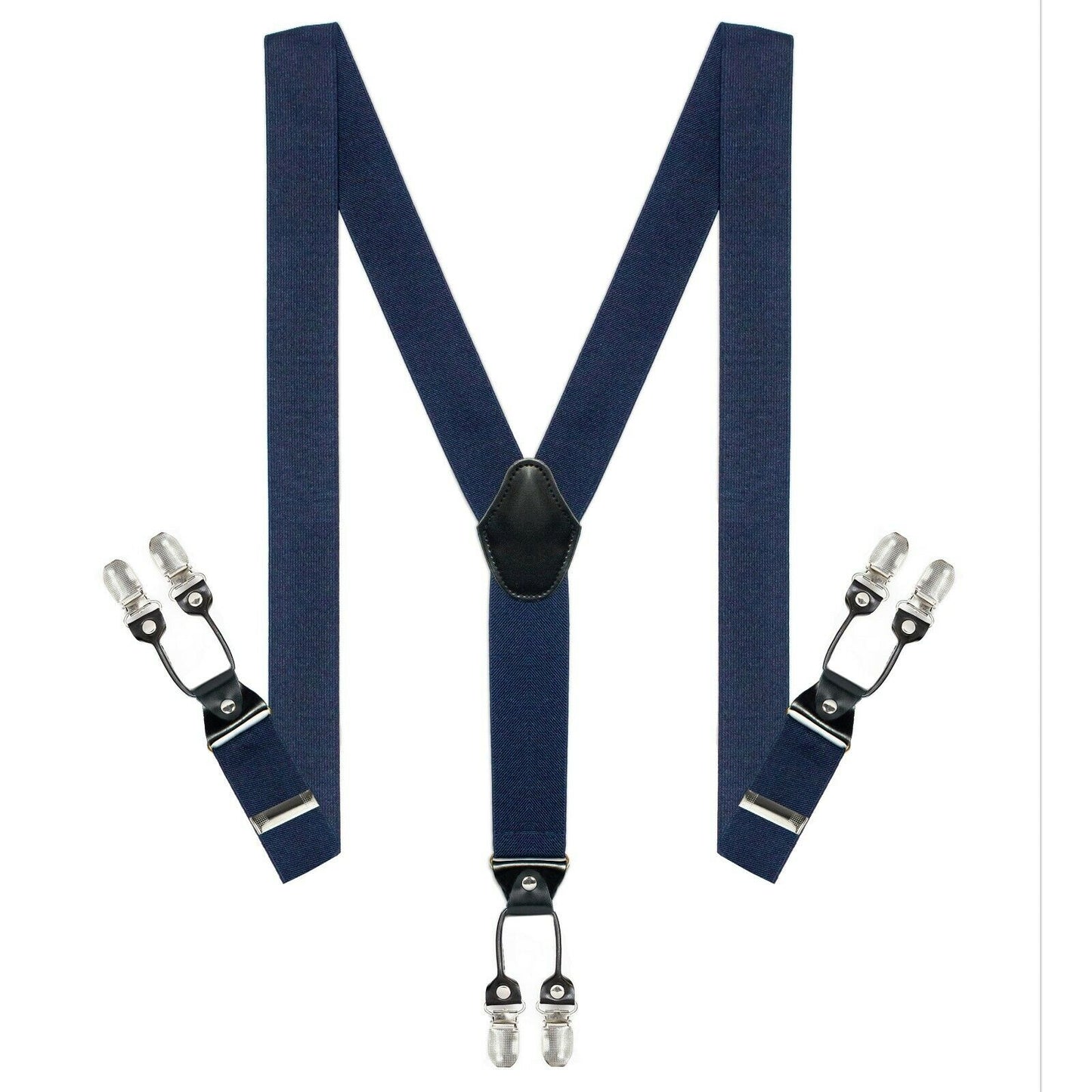 Midnight Blue Leather Attachment 35mm Braces