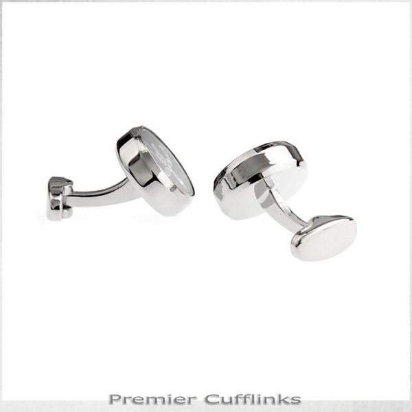 SILVER STEAMPUNK CUFFLINKS