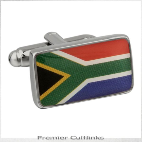 SOUTH AFRICA FLAG CUFFLINKS