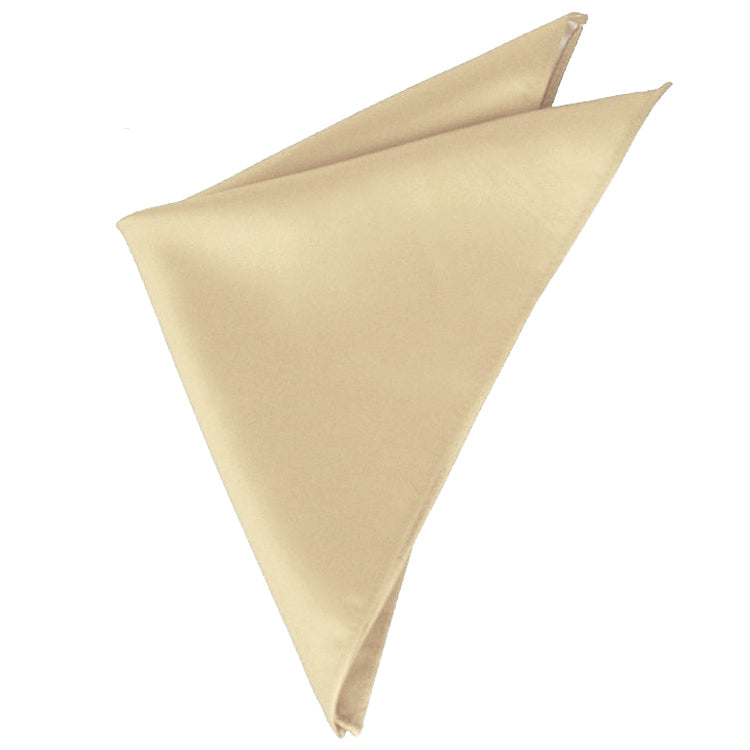 Sparkling Champagne Gold Yellow Pocket Square