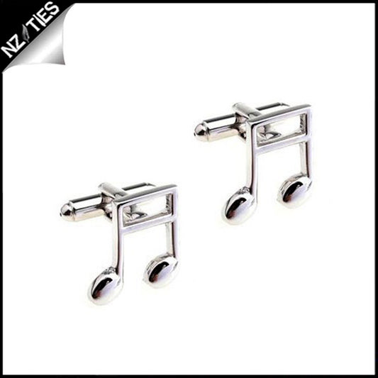 Mens Music Notes Cufflinks