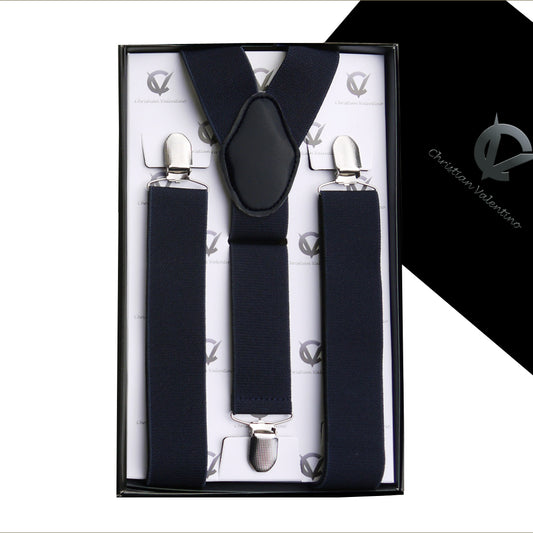 Black Y3.5cm Men's Extra Large Braces