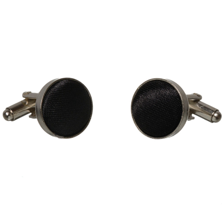 Mens Black Cufflinks
