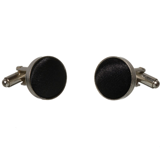 Mens Black Cufflinks