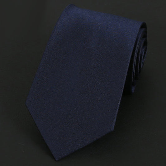 Dark Blue Silk Tie