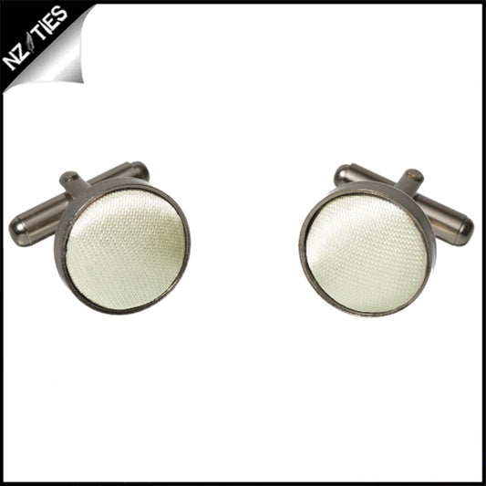 Mens Ivory Champagne Cufflinks