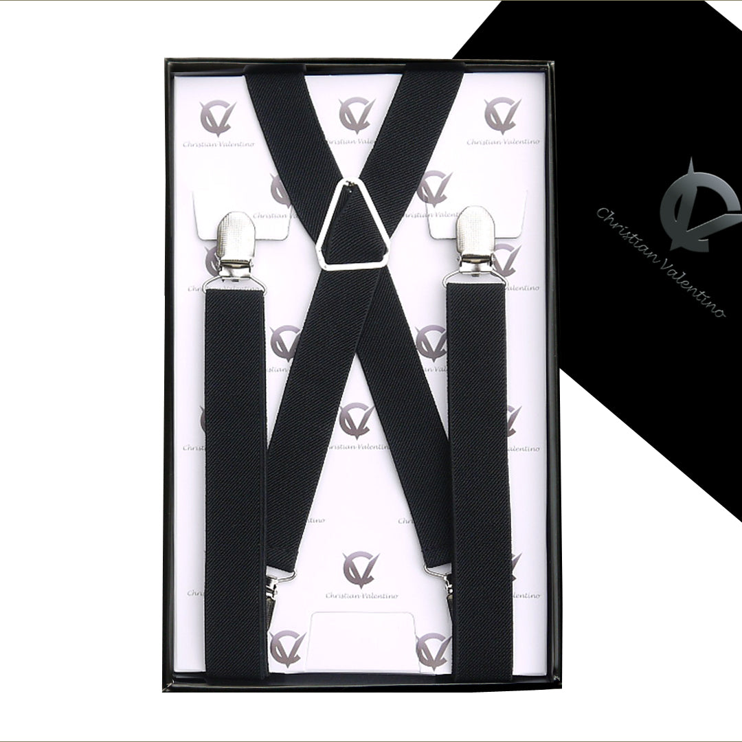 Black X2.5cm Men's Extra Large Braces