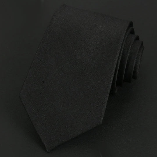 Black Silk Tie