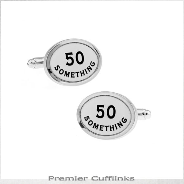 50 SOMETHING CUFFLINKS