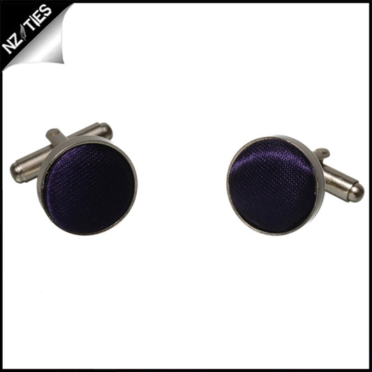 Mens Dark Purple Cufflinks