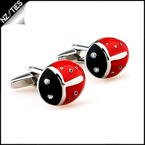 Mens Ladybug / Ladybird Cufflinks