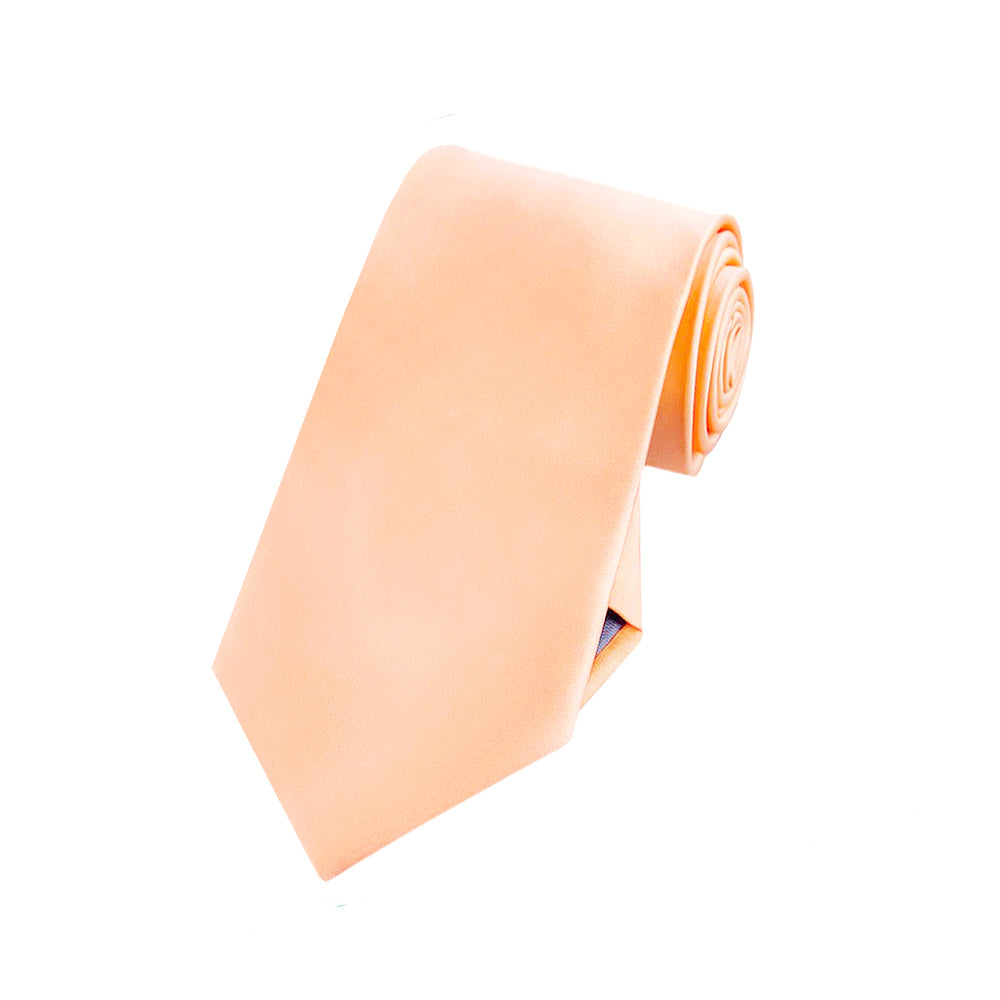 Boys Peach Apricot Tie