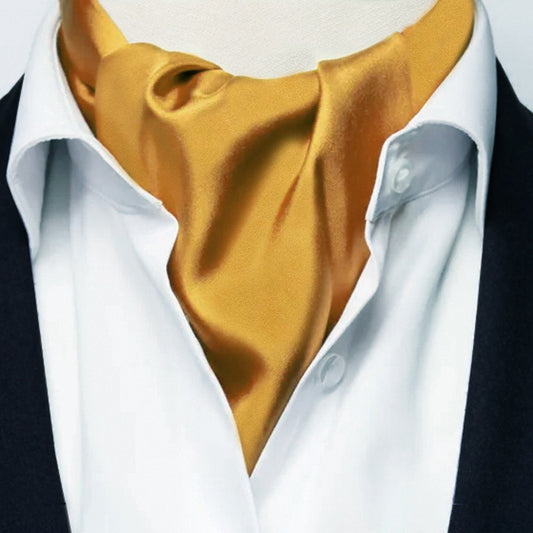 Classic Gold Ascot Cravat