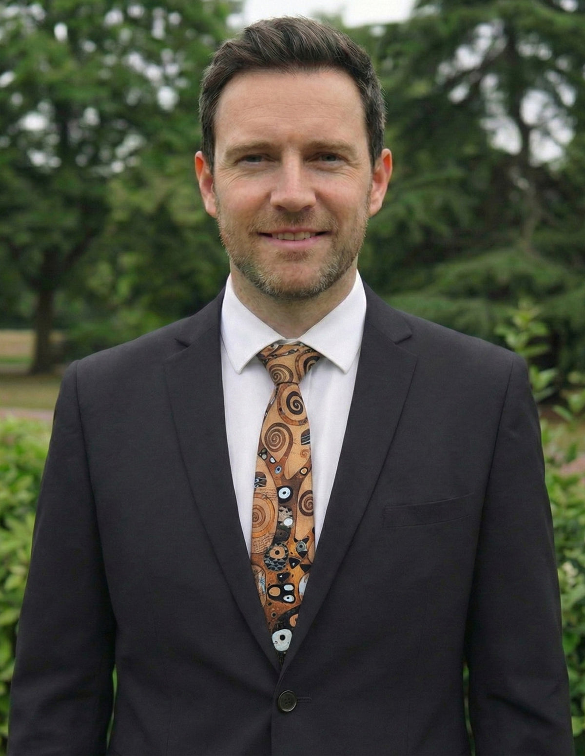 Gustav Klimt’s The Tree of Life Tie