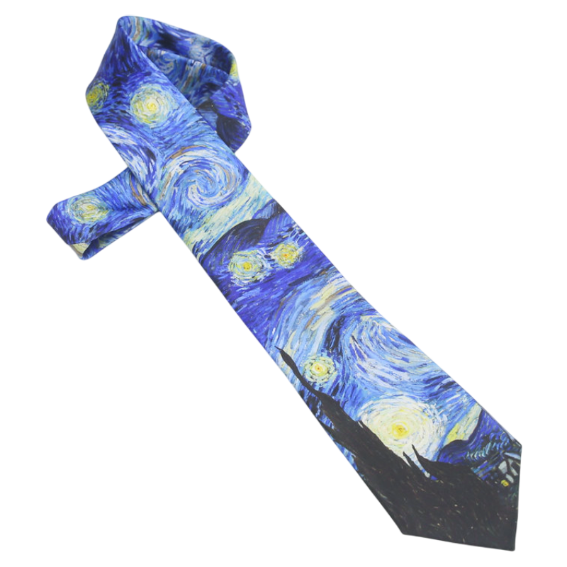 Van Gogh The Starry Night Men's Tie