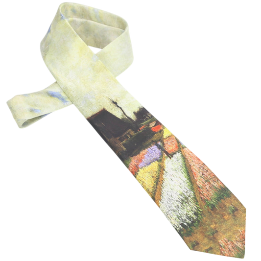 Van Gogh Bulb Fields Slim Tie