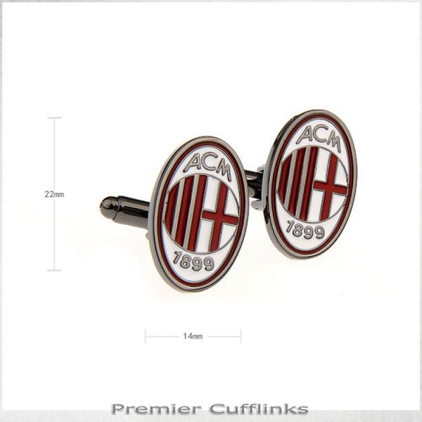AC MILAN CUFFLINKS