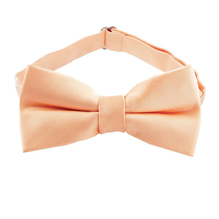 Peach Apricot Boys Bow Tie