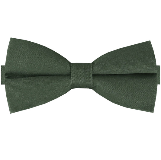 Army Green Cotton Men's Bow Tie