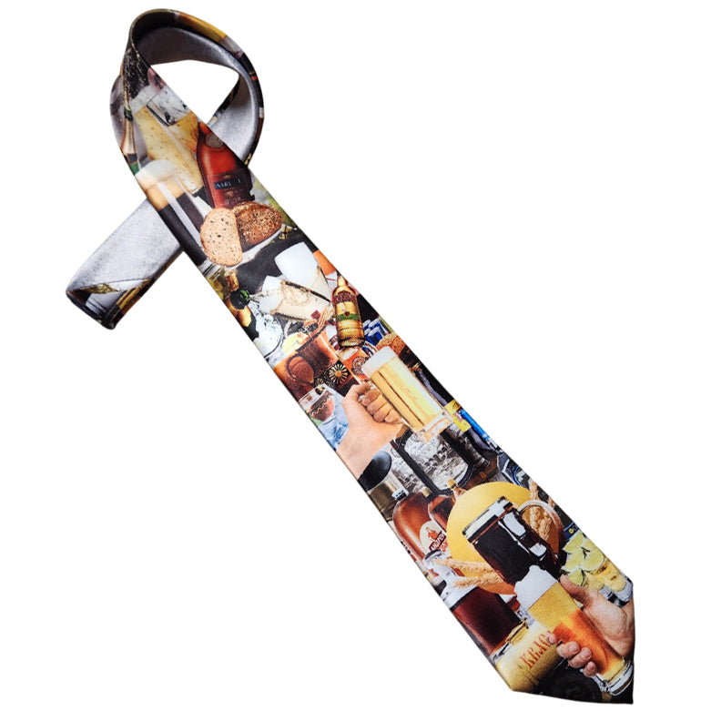 Beer Drinker Slim Tie