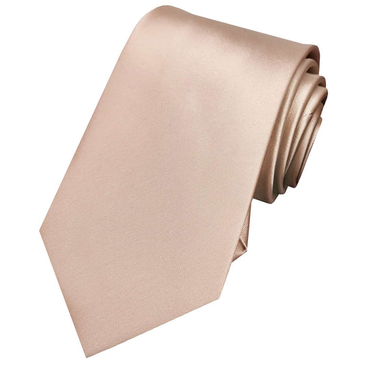 Mens Beige Tan Mocha Tie