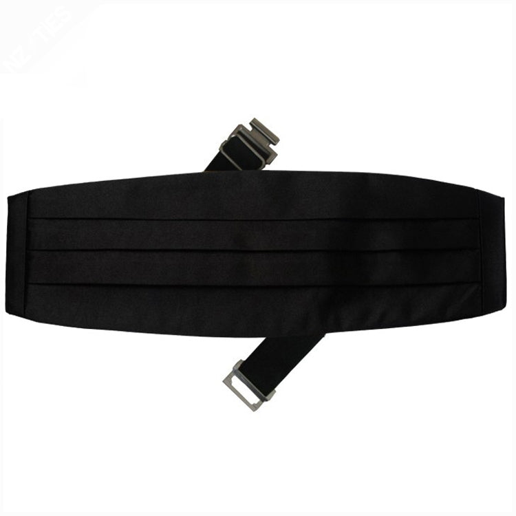 Mens Black Cummerbund