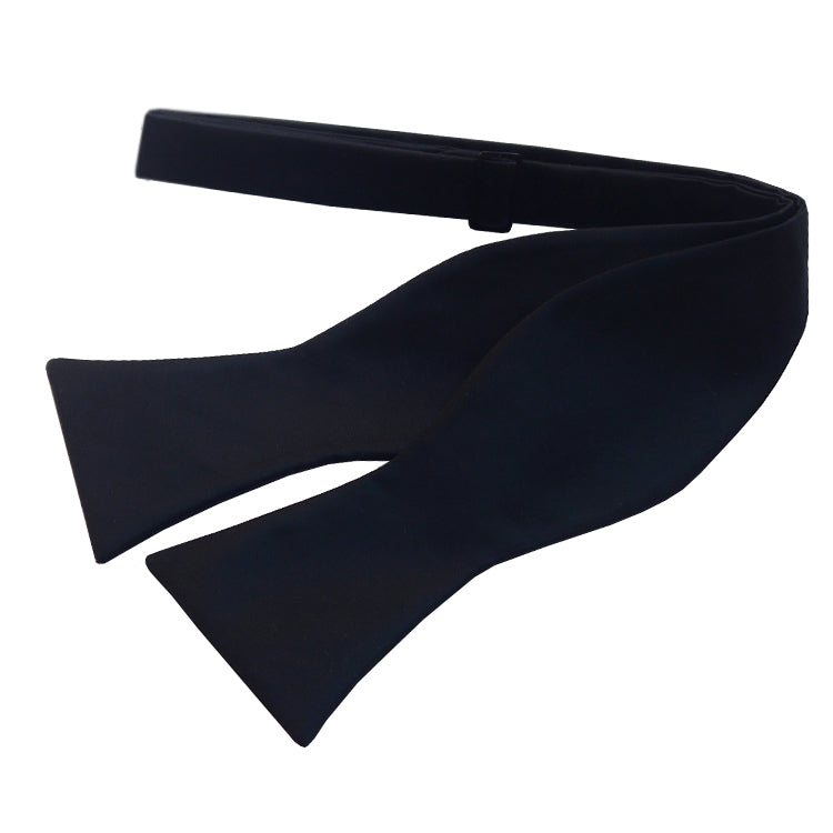 Black Self Tie Bow Tie
