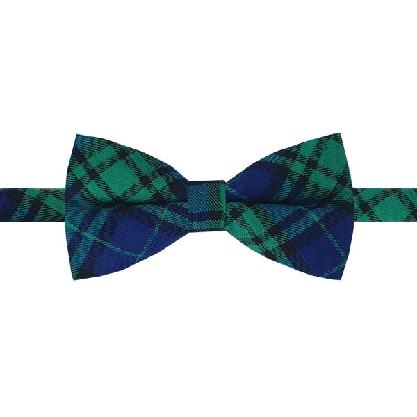 1-8yo Boys Black Watch Bow Tie