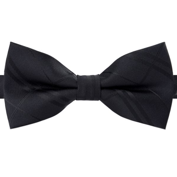 Skip to the end of the images gallery Skip to the beginning of the images gallery BLACK WITH BLACK GRID DESIGN BOW TIE