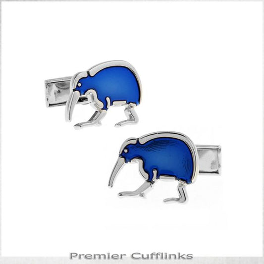 BLUE KIWI CUFFLINKS