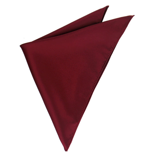 Burgundy Red Pocket Square