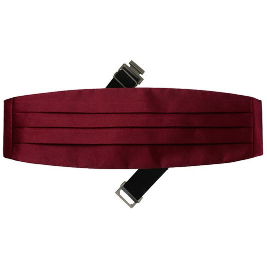 Burgundy Red Cummerbund