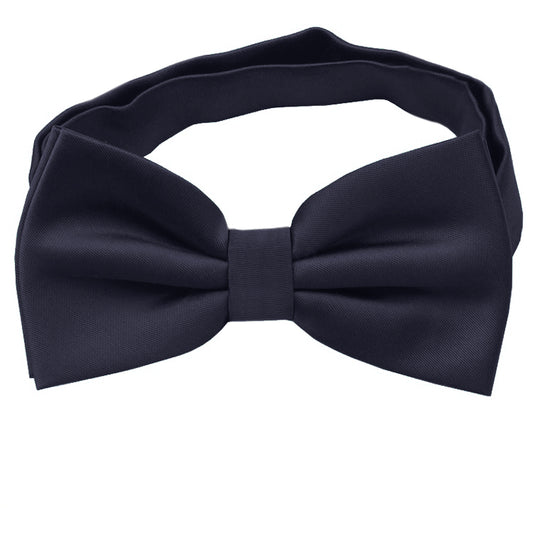 Charcoal Dark Silver Grey Bow Tie