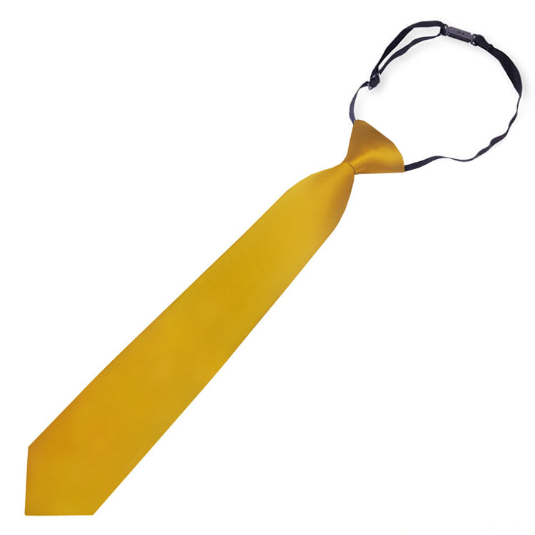 classic gold boy's tie